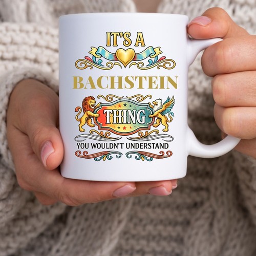Tazza cognome famiglia